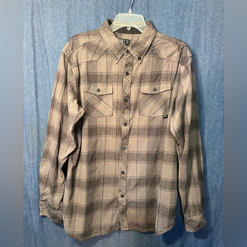 JSLV Grunge Woven (Grey, Black Large